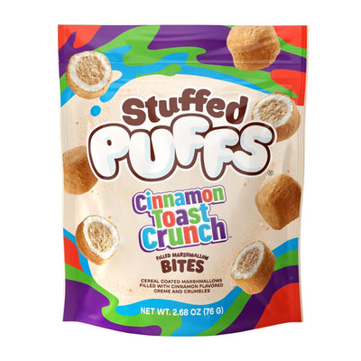 Confezione da 76g di marshmallow alla cannella Stuffed Puffs Cinnamon Toast Crunch Bites