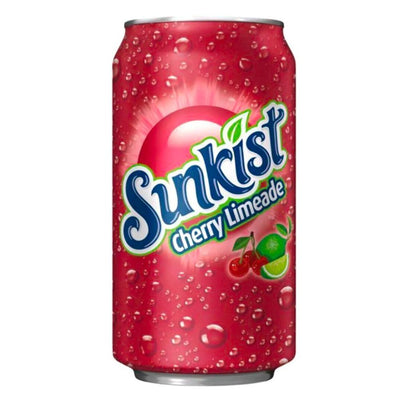 Confezione di soft drink Sunkist Cherry Lemonade da 355ml