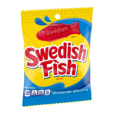 Confezione da 141g di caramelle morbide Swedish Fish
