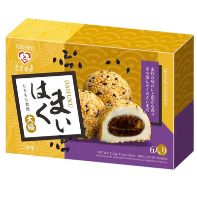 Confezione da 210g di mochi al sesamo Totimeki Mochi Sesame