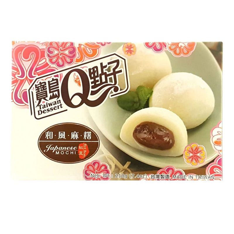 TW Red Bean Mochi, merendine ripiene di crema ai fagioli rossi da 210g