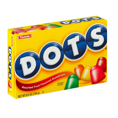 Confezione da 184g di caramelle alla frutta Tootsie Dots