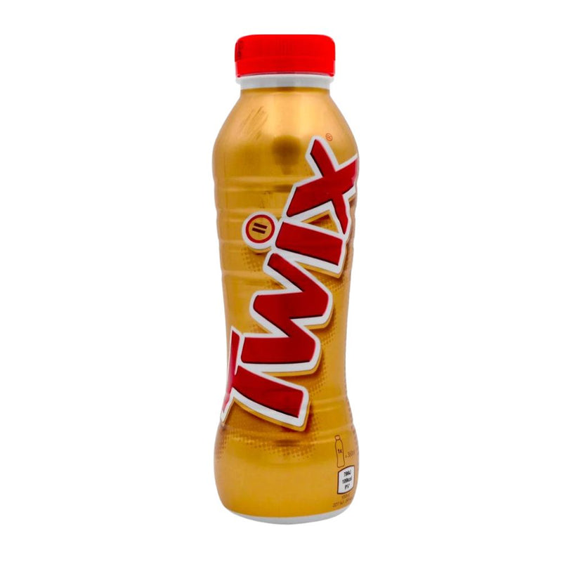 Confezione da 350ml di bevanda al latte e cioccolato Twix Milk Drink.