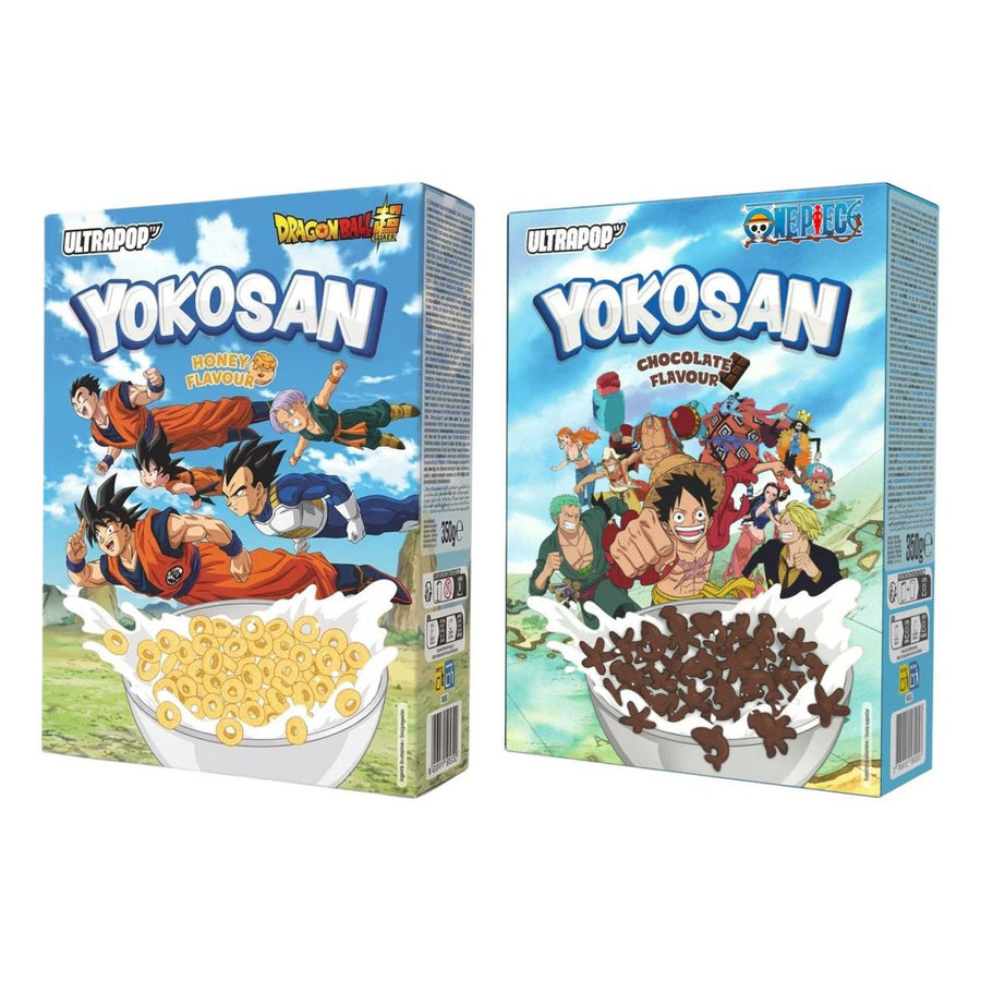 ULTRA POP Kit, 2 cereali da colazione al gusto miele e cioccolato