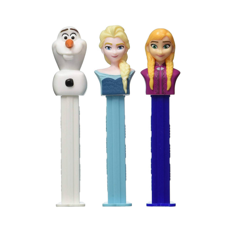 Pez Disney Frozen Poly Pack, dispenser di caramelle alla frutta da 16.4g (2146466005089)