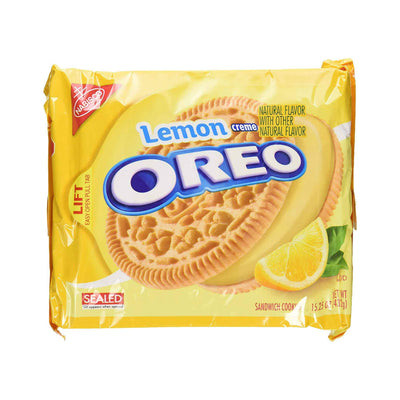 Oreo Lemon Creme, biscotti al cioccolato e crema al limone nel formato maxi (2110531371105)