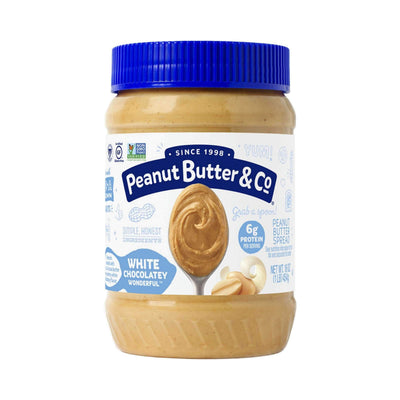 Peanut Butter & Co. White Chocolate Wonderful, crema spalmabile al cioccolato bianco e burro d'arachidi da 454g (2110592548961)