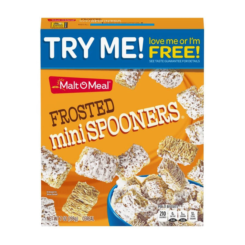 Malt O Meal Frosted Mini Spooners, confezione di cereali glassati da 198g (3856958816353)
