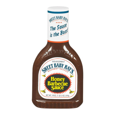 Sweet Baby Ray's Honey Barbecue Sauce, salsa barbecue aromatizzata al miele da 510g (2145660534881)