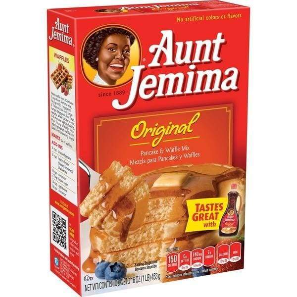 Aunt Jemima Original Pancake Mix, preparato per pancake and waffle mix da 453g (1954225029217)