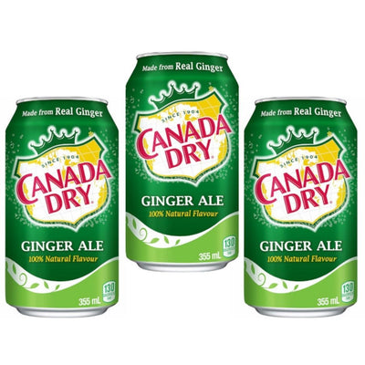 3 Canada Dry Ginger Ale