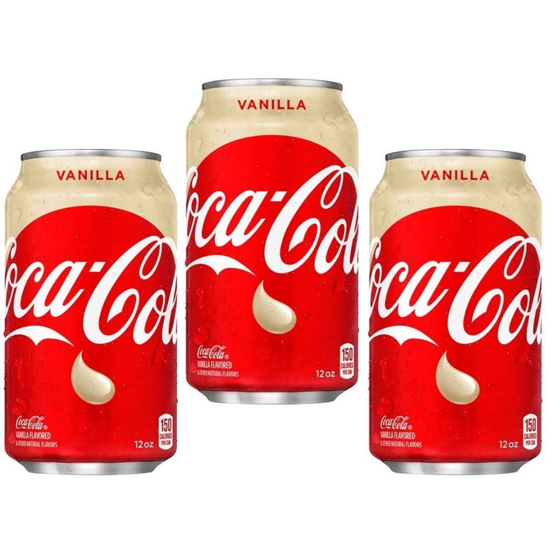 3 Coca-Cola Vanilla