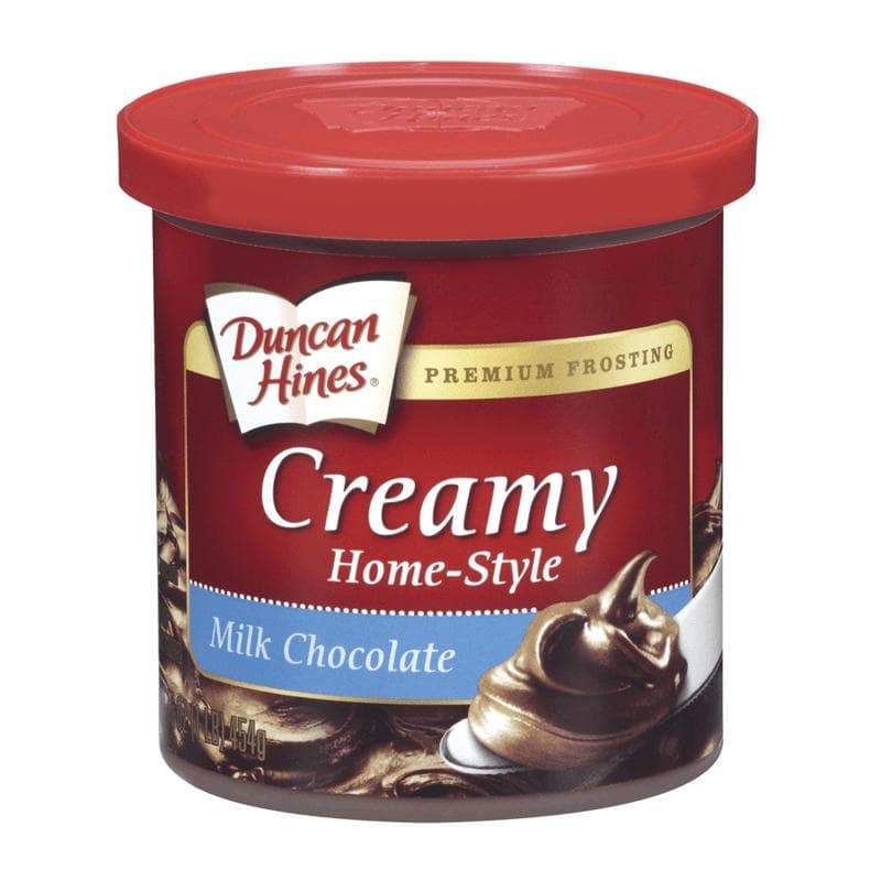Duncan Hines Creamy Home-Style Milk Chocolate, frosting al cioccolato al latte da 454g (1954219262049)