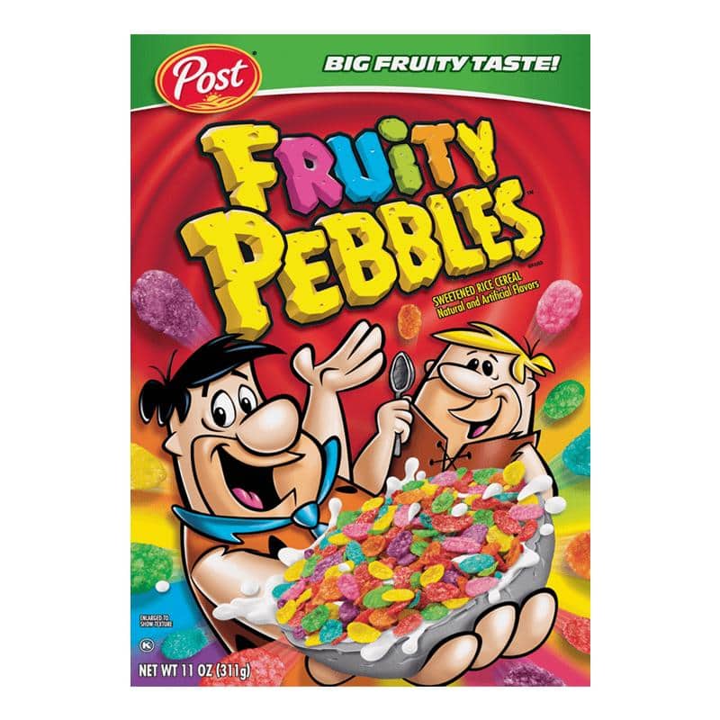 Fruity Pebbles, cereali alla frutta da 311g (1954234204257)
