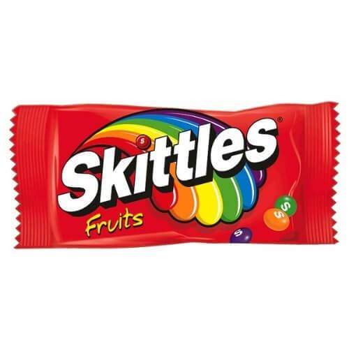 Skittles Fruits, confetti alla frutta da 55g (1954219884641)