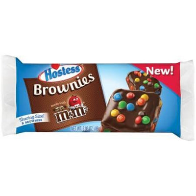 Hostess Brownies M&M's, brownies cosparsi da m&m's nel formato da 6 pezzi (1954227126369)