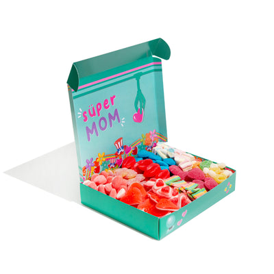 Snack Box - Mom Edition + Mom’s Gift Box + Candy Box - Super Mom Edition da 1kg a sorpresa