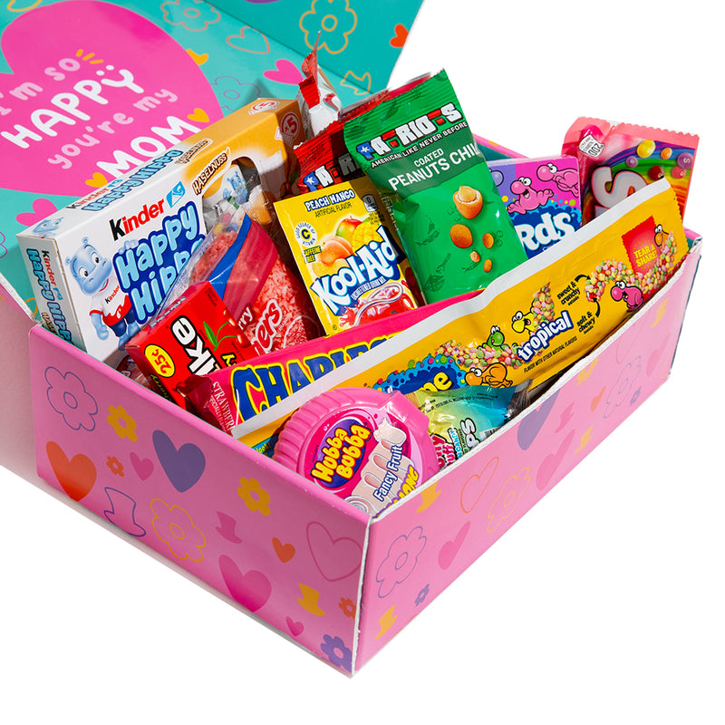 Snack Box - Super Mom Edition, scatola a sorpresa da 20 snack dolci, salati e bevande