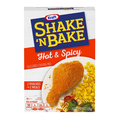 Shake 'n Bake Hot and Spicy, pangrattato piccante e speziato da 135g (1954206482529)