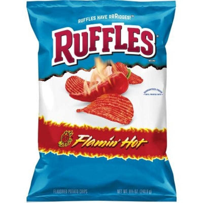 Ruffles Flamin' Hot, patatine piccanti da 184g (1954209398881)