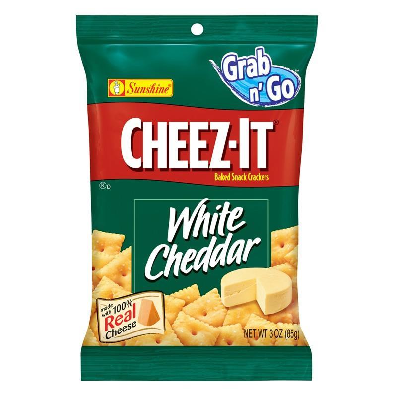 Cheez-It White Cheddar Big Pack, cracker al formaggio cheddar nel formato da 85g (1954238103649)