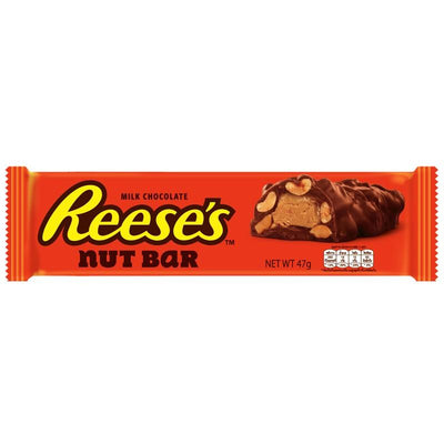 Reese's Nut Bar, barretta alle arachidi e cioccolato al latte da 47g (1954223358049)