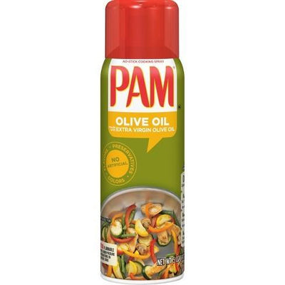 Pam Olive Oil Cooking Spray, condimento spray all'olio di oliva da 141g (1954238234721)