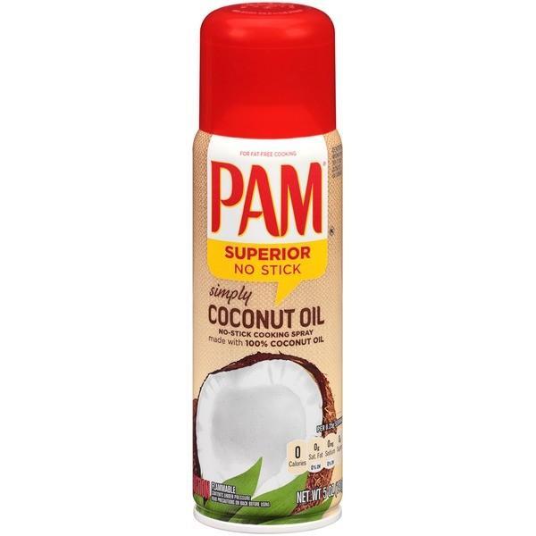 Pam Coconut Oil Cooking Spray, condimento spray al cocco da 141g (1954238300257)