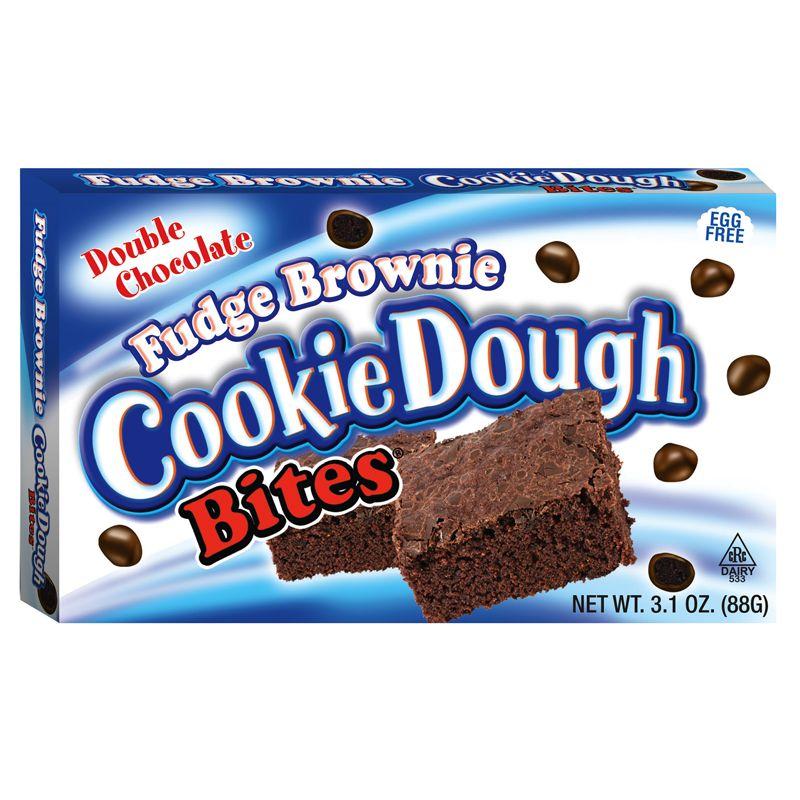 Cookie Dough Bites Fudge Brownie, brownies al doppio cioccolato da 88g (1954211430497)