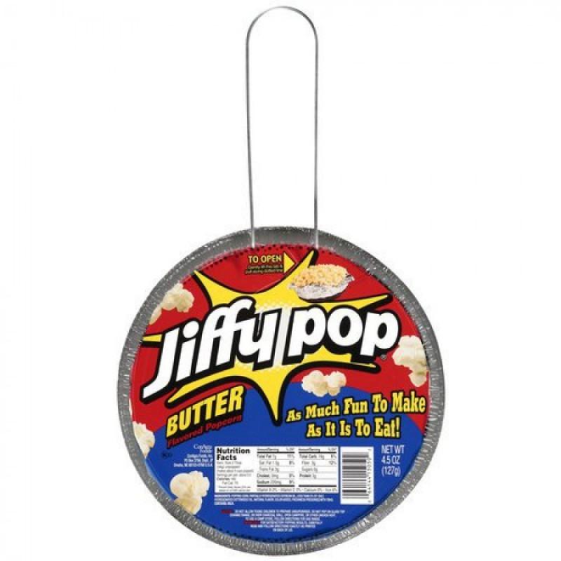 Jiffy Pop Butter, pop-corn al burro da 127g (1954239316065)