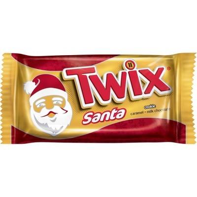 Twix Santa, mini barretta al cioccolato al latte a forma di Babbo Natale da 30.1g (1954242592865)