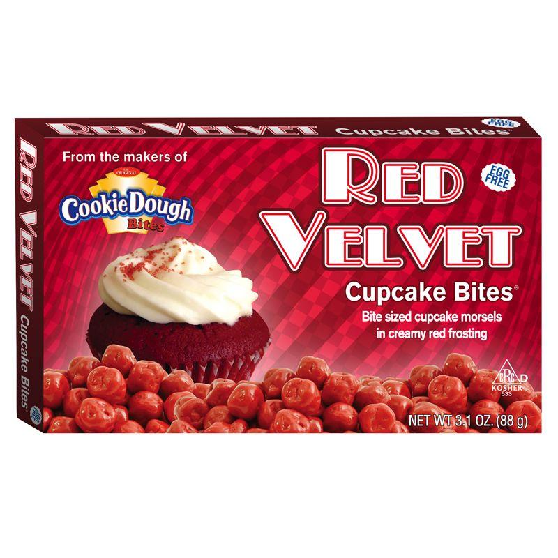 Red Velvet Cupcake Bites, cioccolatini al gusto capcake da 88g (1954242822241)