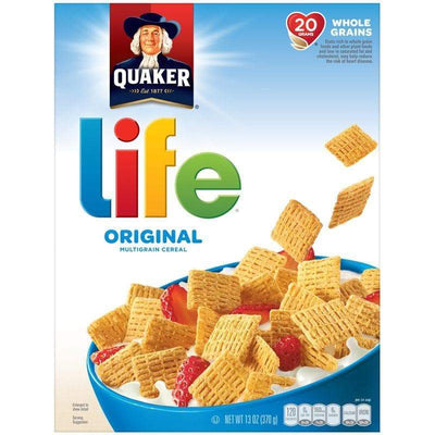 Quaker Life Original, confezione di cereali da 370g (1954221916257)