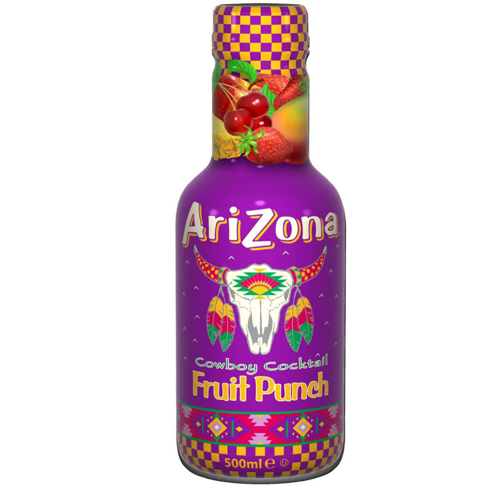 Arizona Cowboy Cocktail Fruit Punch, bevanda al gusto di mix frutta da 500ml (4516981473377)