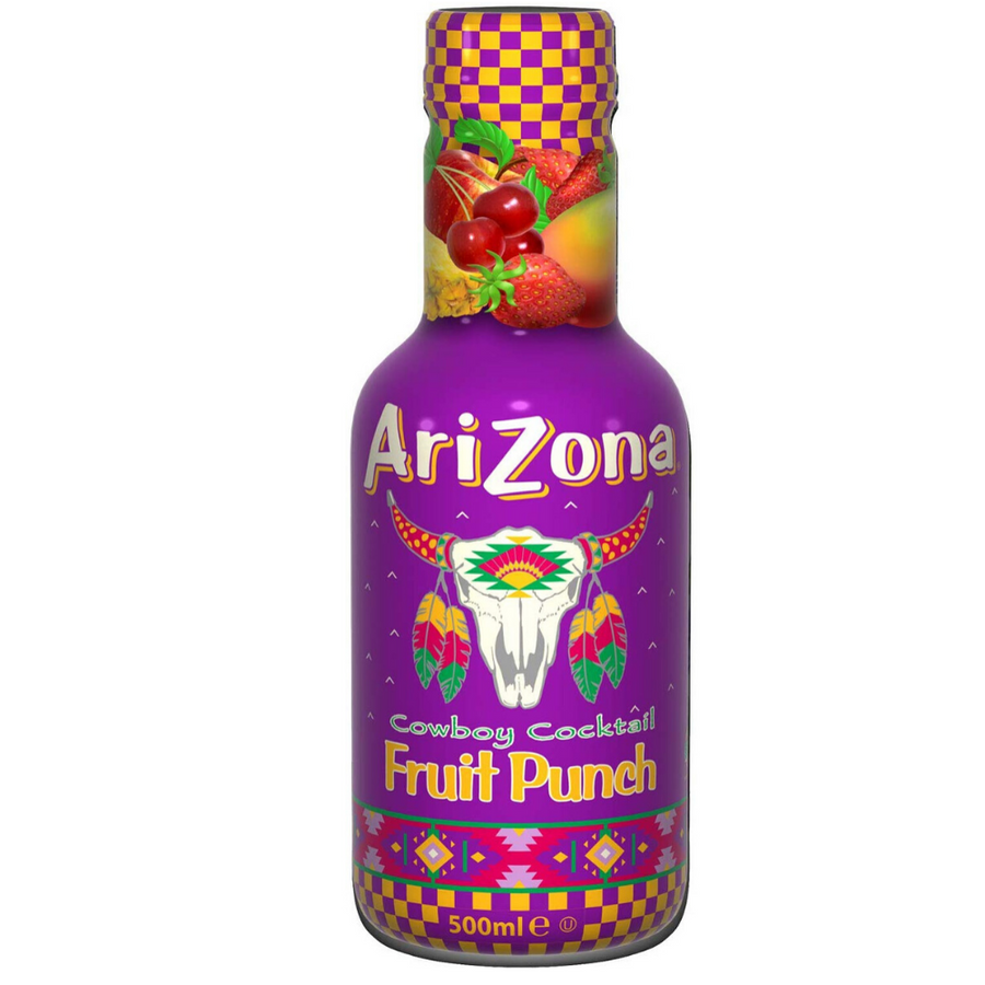 Arizona Cowboy Cocktail Fruit Punch, bevanda al gusto di mix frutta da 500ml (4516981473377)