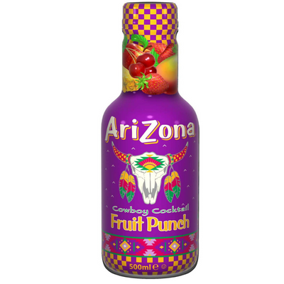 Arizona Cowboy Cocktail Fruit Punch, bevanda al gusto di mix frutta da 500ml (4516981473377)