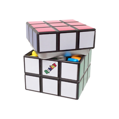 Boston America Rubiks Cube Candy, cubo di Rubik con caramelle alla frutta colorate da 42.5g (4043298078817)