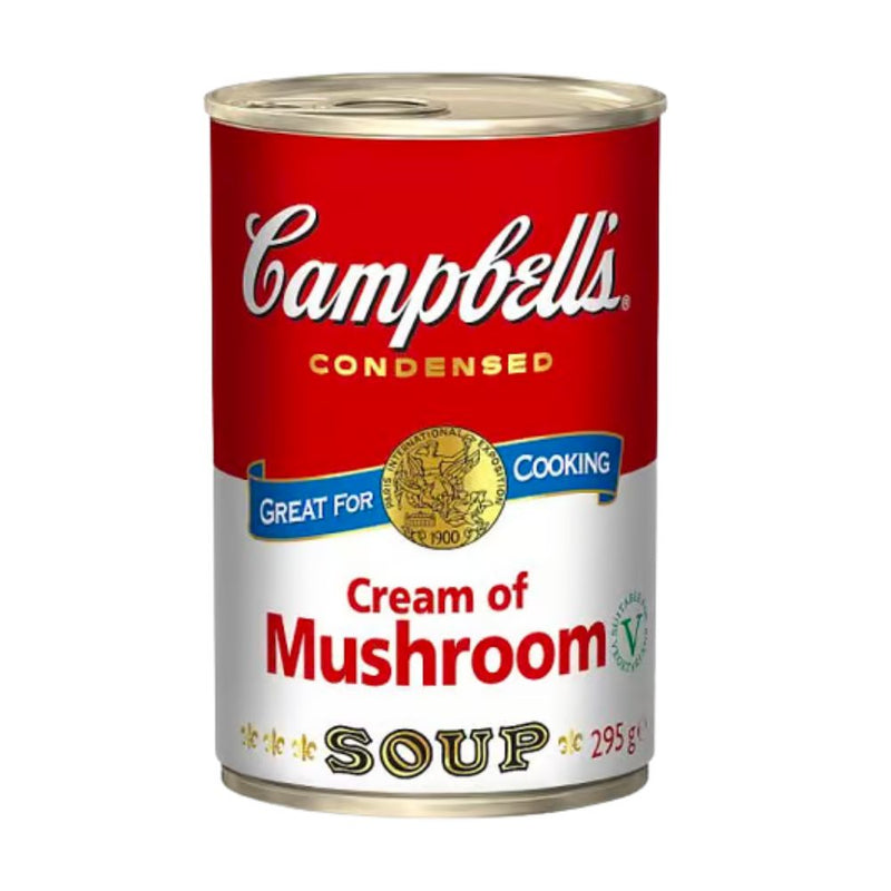 Confezione da 295g di zuppa di crema di funghi Campbell&