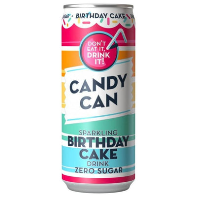 Candy Cane Birthday Cake 330ml