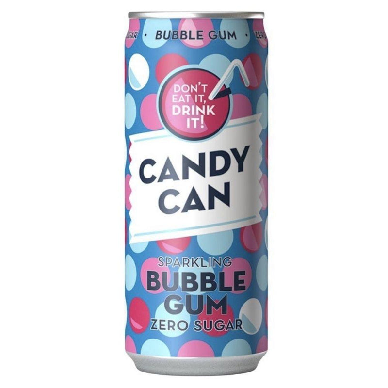 Candy Can Bubble Gum Zero Sugar