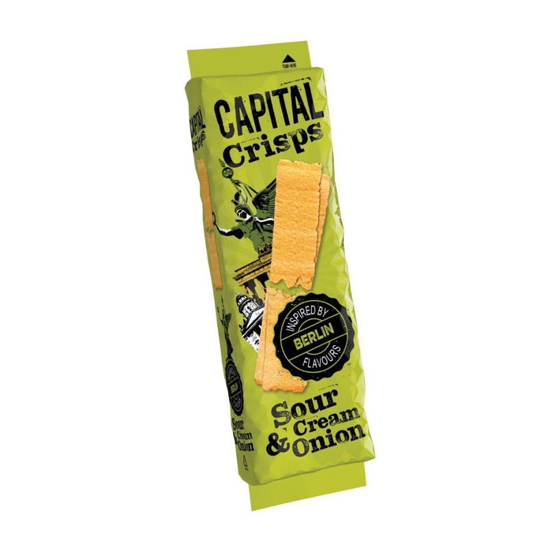 Capital Crisps Berlin Sour & Creme Onion 75g