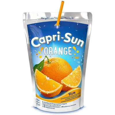 Capri Sun Orange, succo di frutta all'arancia da 200 ml