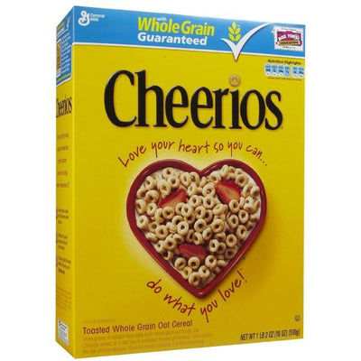 Cheerios Original Family Size, cereali croccanti e dorati da 510g (4013065994337)