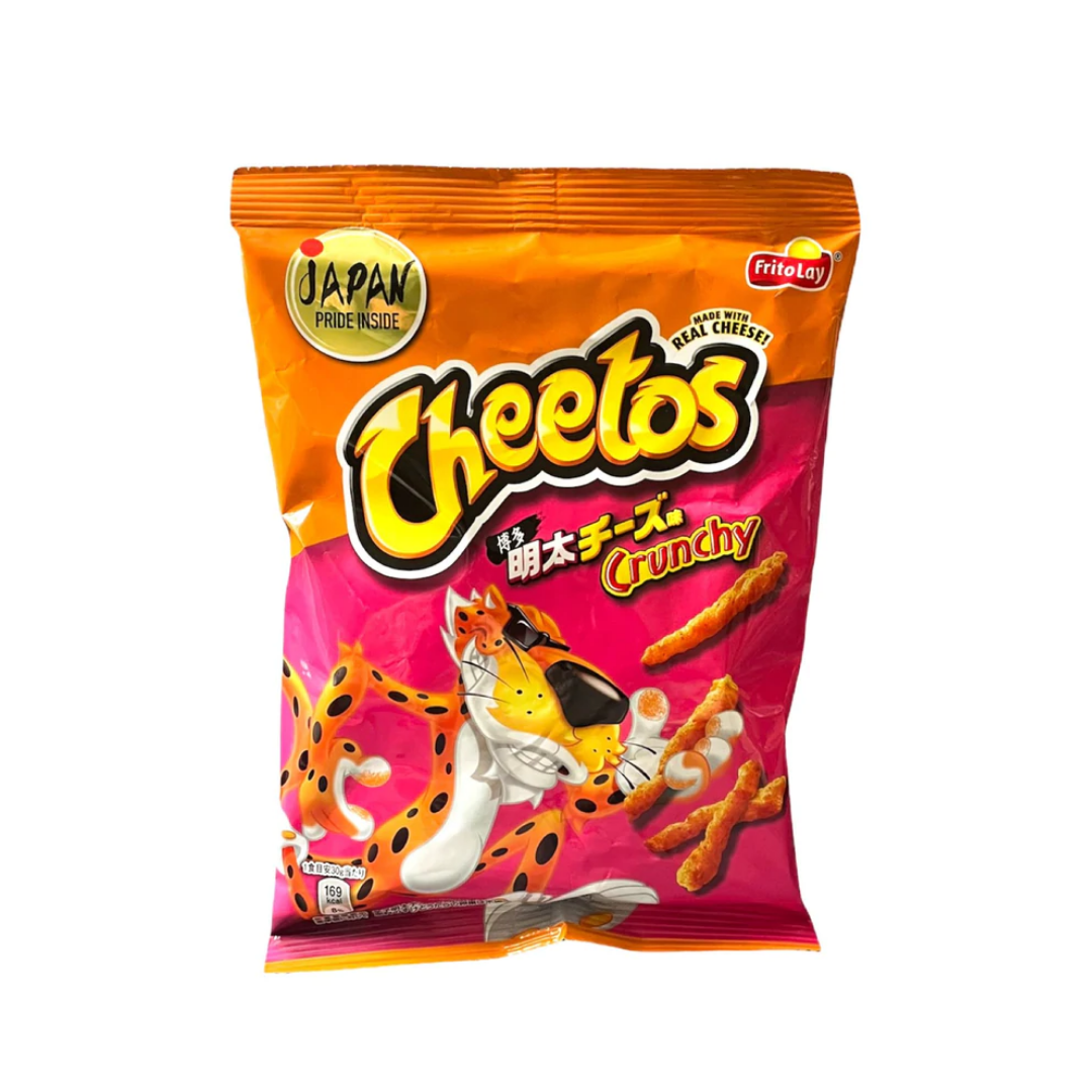 Cheetos Crunchy Japan Hakata Mentaiko Cheese, patatine piccanti al formaggio e hakata mentaiko da 65g
