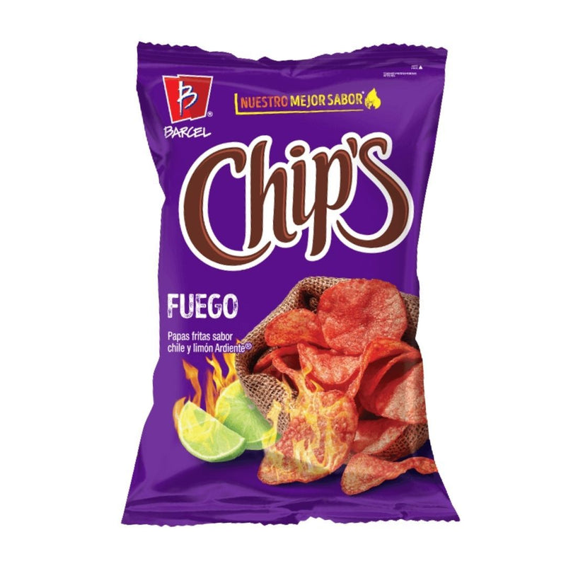 Fuego Chips, patatine aromatizzate al Peperoncino E Limone da 60gr