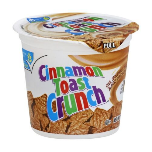 Cinnamon Toast Crunch Cup, confezione di cereali alla cannella da 56g (4190185324641)