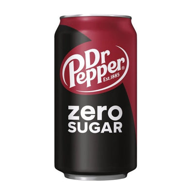 Dr Pepper Zero Sugar, bevanda alla vaniglia e alla ciliegia da 355ml