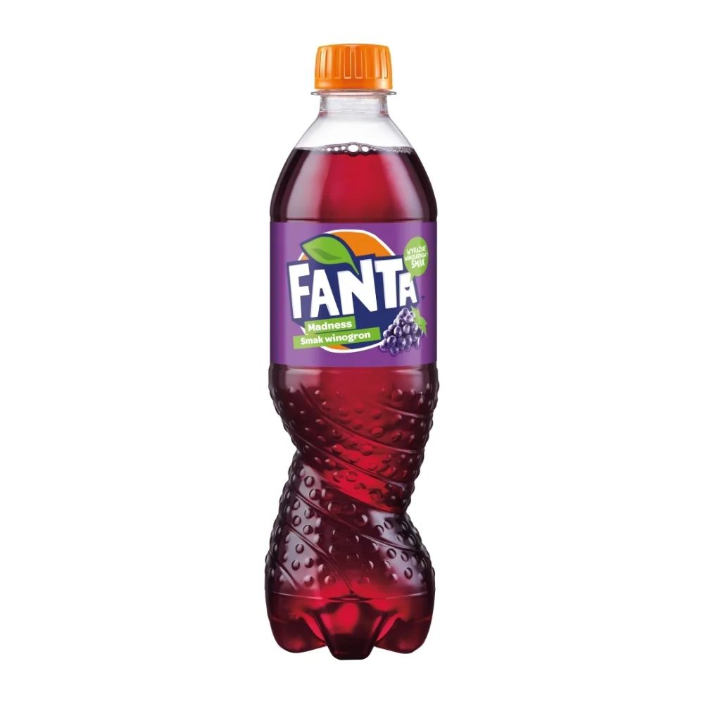 Fanta Madness, bevanda all'uva da 500ml
