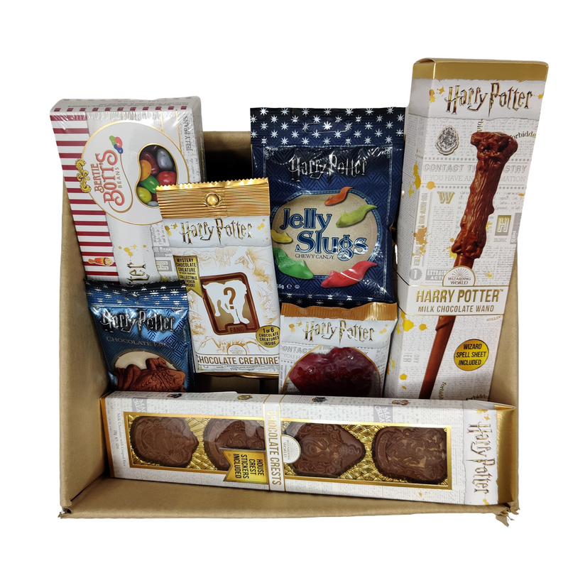 Americanbox Magica con tutti i prodotti Harry Potter, almeno 9 prodotti tra caramelle e cioccolato (4209027121249)