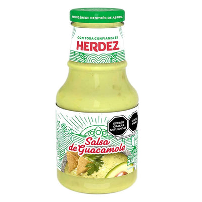 Confezione da 240g di salsa al guacamole Herdez Salsa Guacamole 